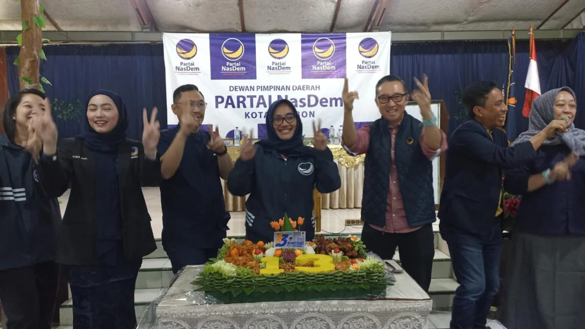 NasDem Kota Cirebon Pertegas Kemenangan Paslon Eti-Suhendrik di Momentum HUT Ke-13 Partainya