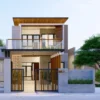 Inspirasi Desain Rumah Minimalis 2 Lantai Mewah yang Cantik dan Memesona