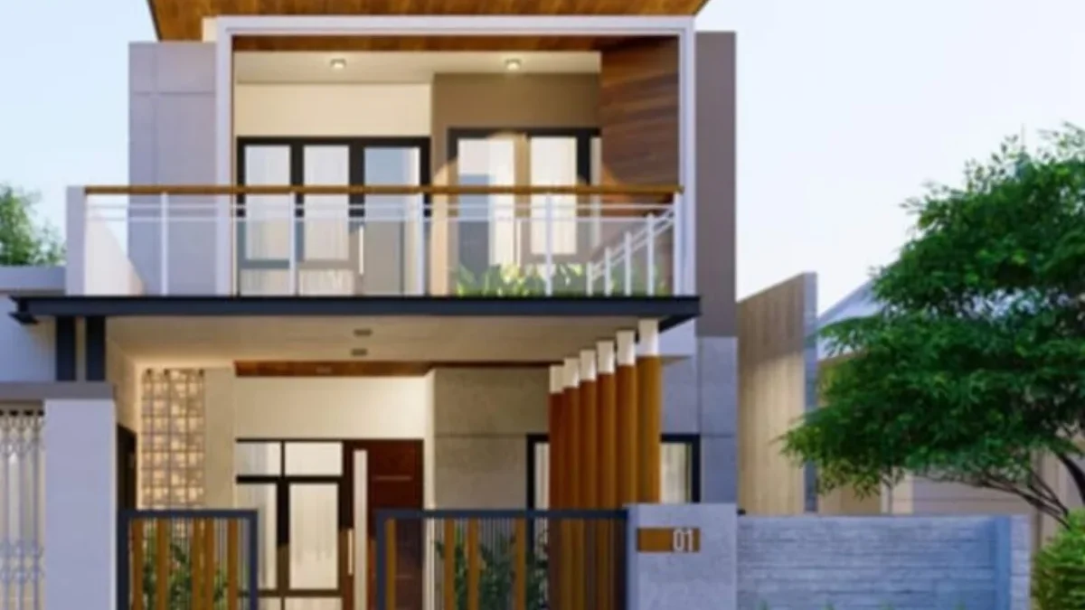 Inspirasi Desain Rumah Minimalis 2 Lantai Mewah yang Cantik dan Memesona