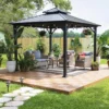 Inspirasi Desain Gazebo Minimalis Modern yang Sederhana namun Memukau untuk Memperindah Taman