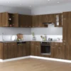 Bosen Dengan Lemari Tempel? Ada Nih 8 Ide Desain Dapur Minimalis dengan Lemari Gantung Kayu Estetik