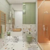 Inspirasi Warna Keramik Kamar Mandi Cerah dan Cantik untuk Rumah Idaman