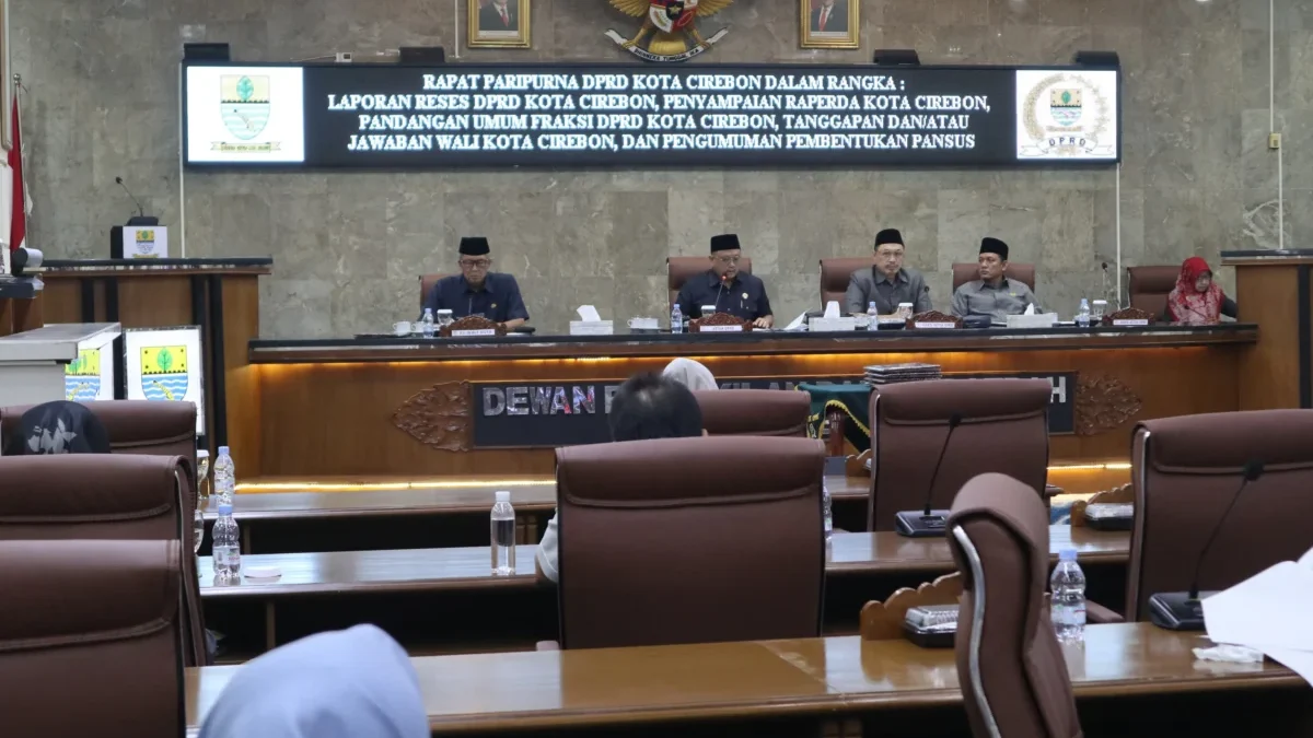 DPRD Kota Cirebon Kebut Pengerjaan PR Bahas 3 Raperda di Paripurna