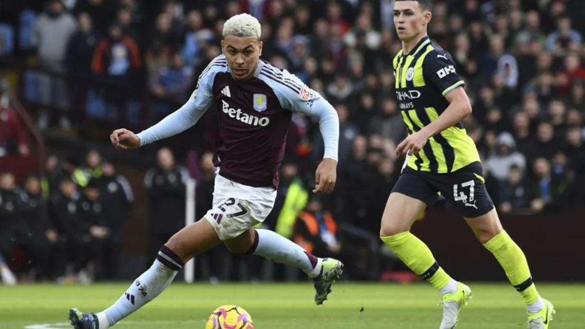 Morgan Rogens Menjadi MOTM di Laga Aston Villa vs Manchester City 