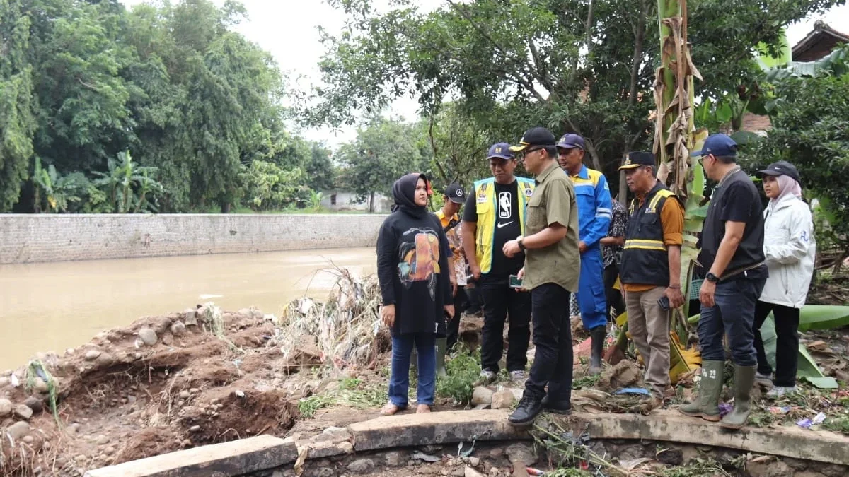 Ketua DPRD Kota Cirebon Prihatin Bendungan Canggong dan Cipager yang Mengalami Rusak Parah