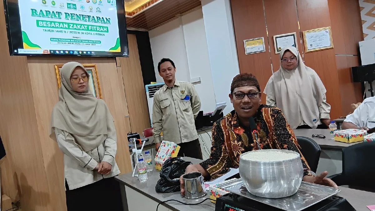 Besaran Zakat Fitrah di Kota Cirebon untuk Tahun 1446 H Telah Ditetapkan Badan Amil Zakat Kota Cirebon