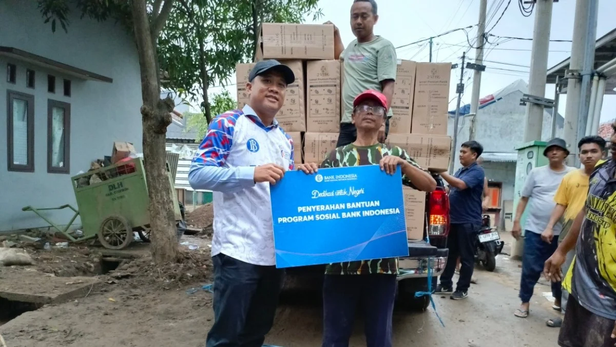 Ikatan Pegawai Bank Indonesia Cirebon Kirim Bantuan Pasca Banjir Bandang di Kabupaten Cirebon