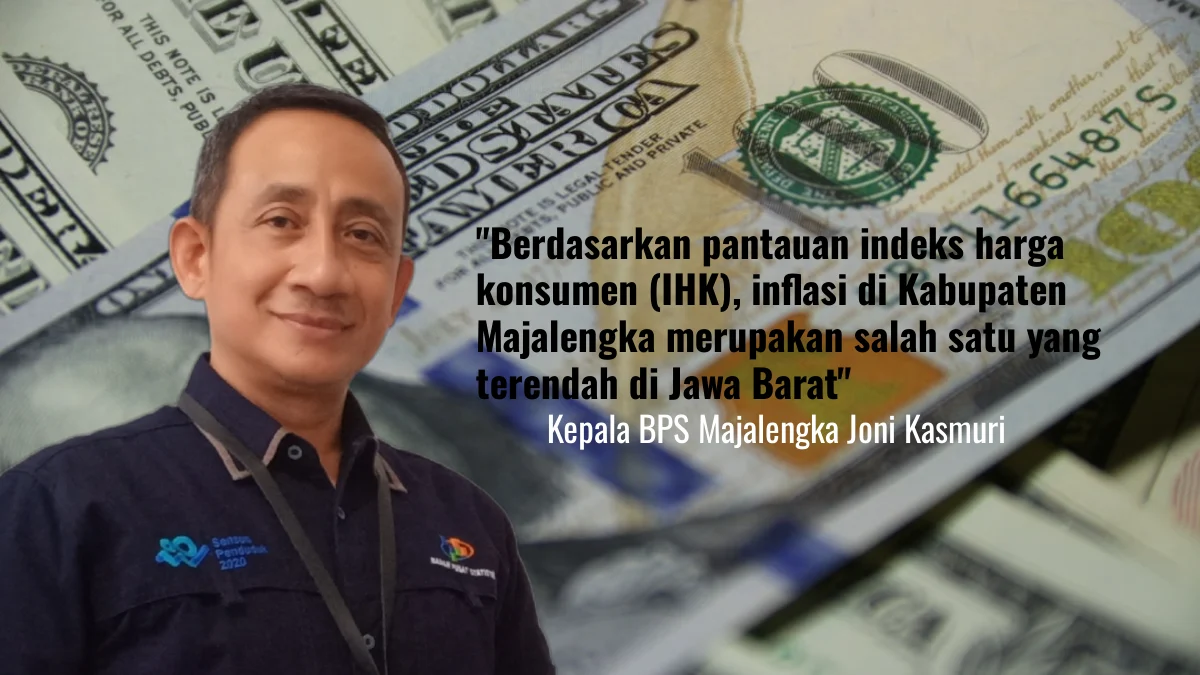 BPS Majalengka Catat Jumlah Inflansi di Kabupaten Majalengka Cuma di Angka 1,60%