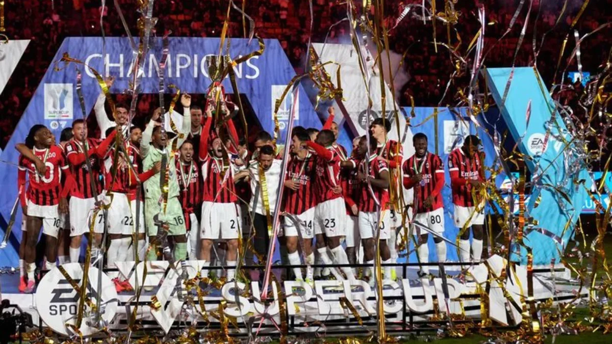 Selamat! Comeback Sangat Dramatis AC Milan Menjuarai SuperCoppa Italiana 2024