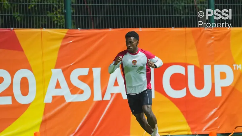 Latihan Perdana timnas Indonesia U20 di Shenzhen