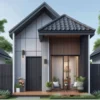 Inspirasi Desain Fasad Rumah Bergaya Industrial yang Estetis dan Modern 