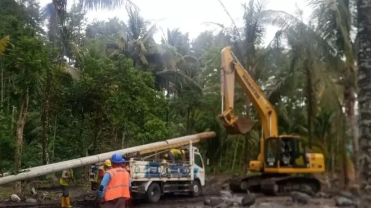 Akibat Banjir dan Longsor