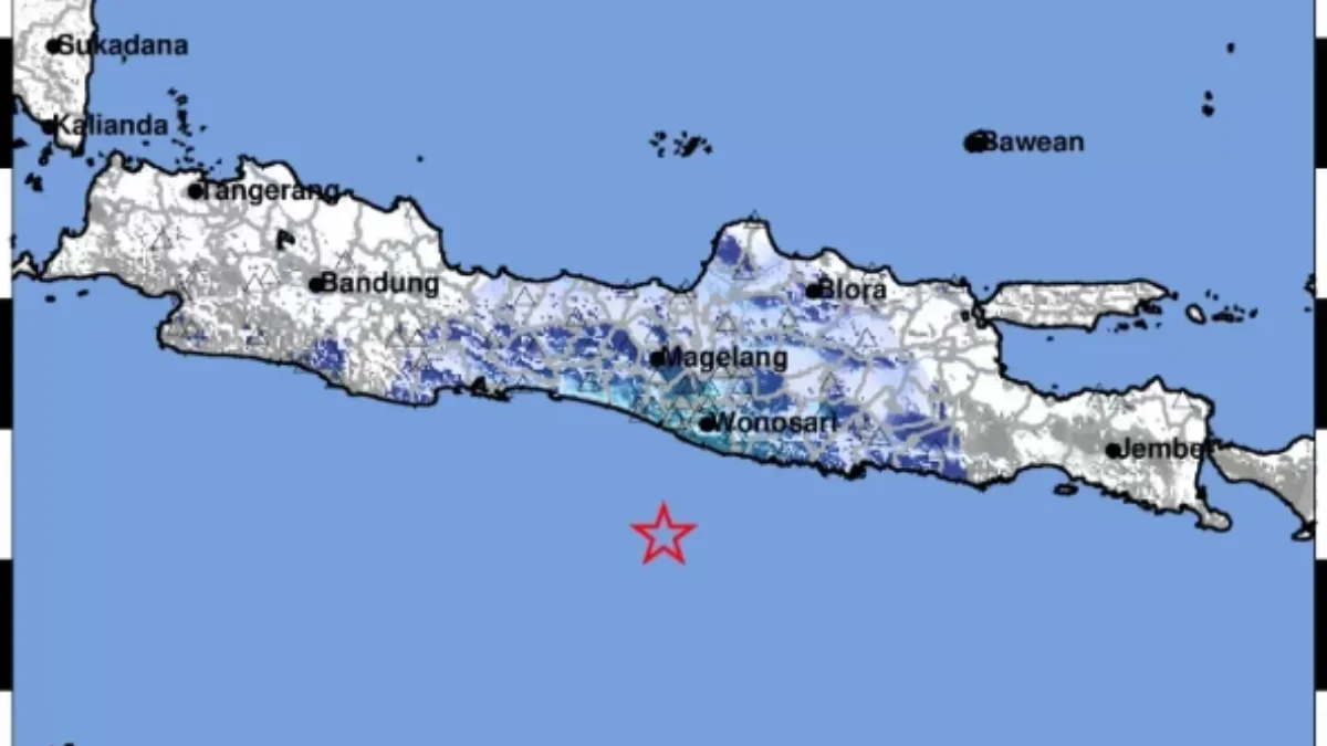 Gempa Terasa di Yogyakarta