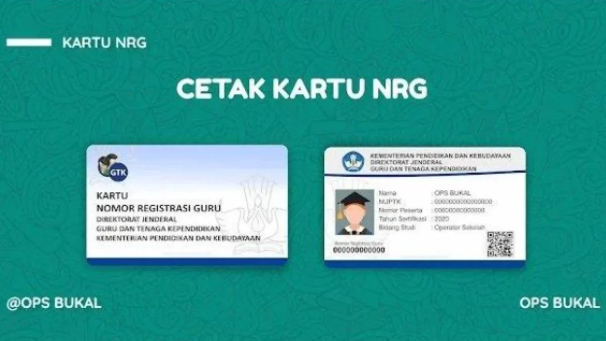 Notifikasi Penerbitan NRG