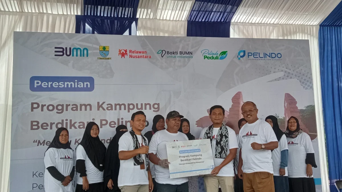 Program Kampung Berdikari Pelindo Dorong Kemandirian UMKM Pesisir Kota Cirebon