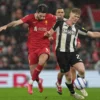 Hasil pertandingan Liverpool vs Newcastle United,