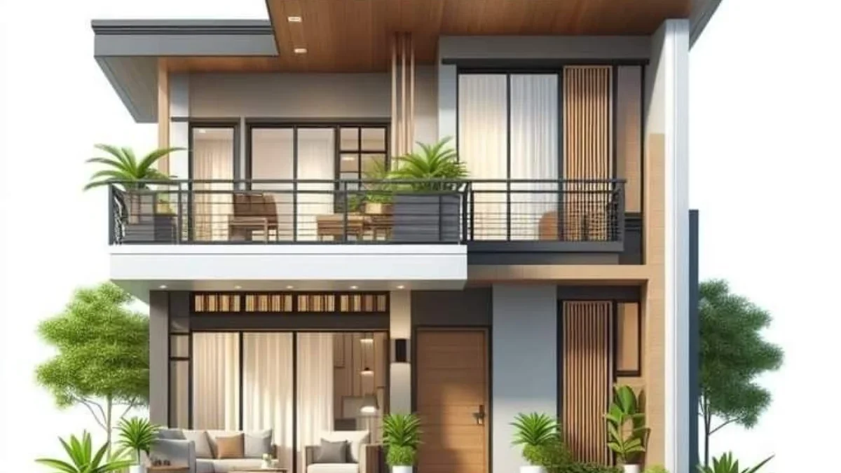 Inspirasi Desain Rumah 2 Lantai Modern dan Elegan di Tahun 2025  