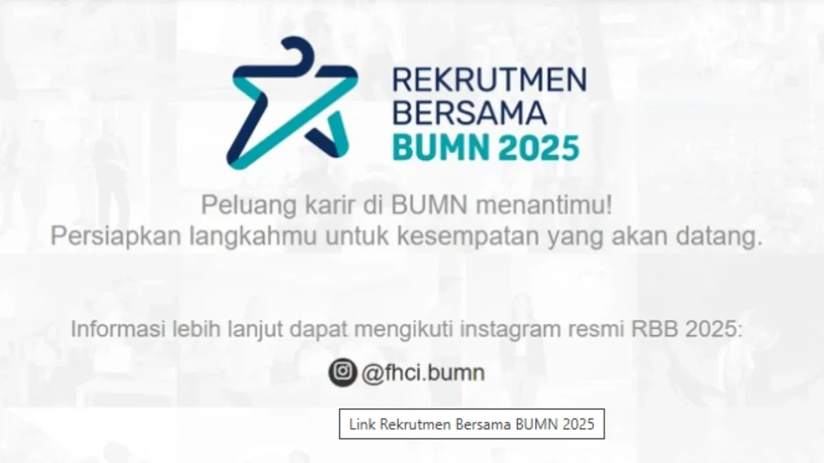 Rekrutmen Bersama BUMN 2025