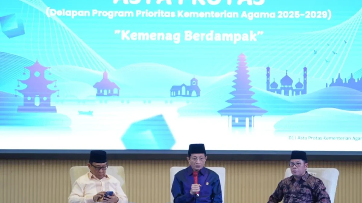 Menag Nasaruddin Umar Perkenalkan Asta Protas, Delapan Program Prioritas Kemenag