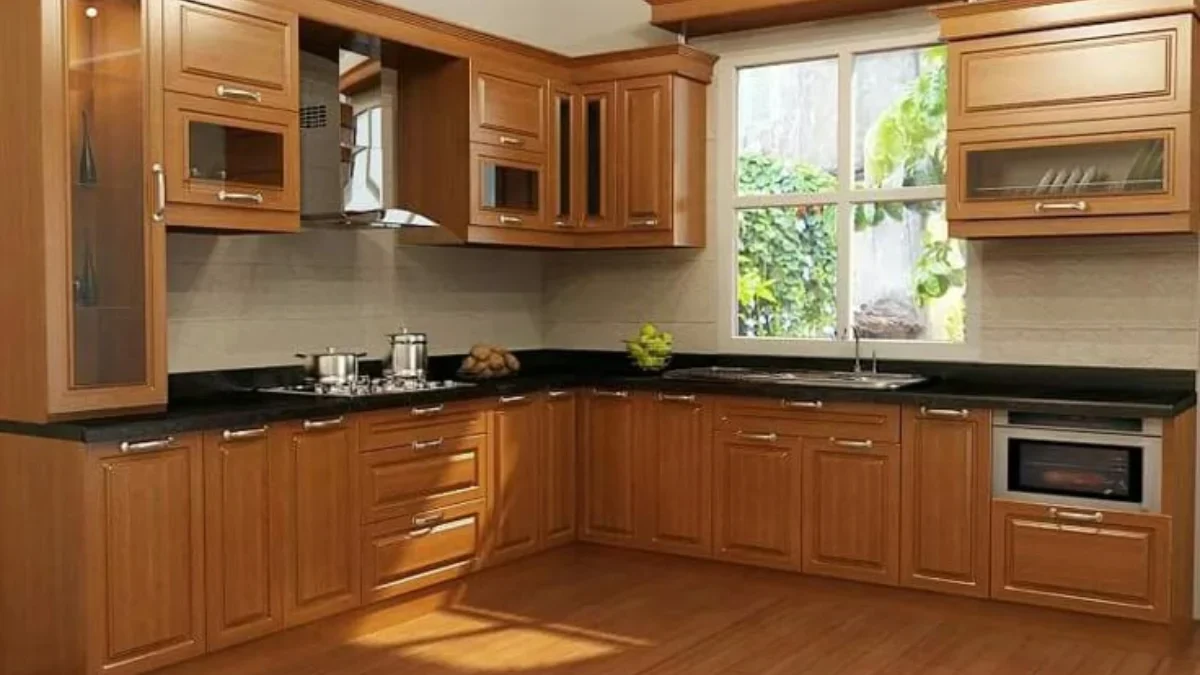 Inspirasi Model Kitchen Set Kayu Jati Minimalis Terbaru untuk Dapur Idaman