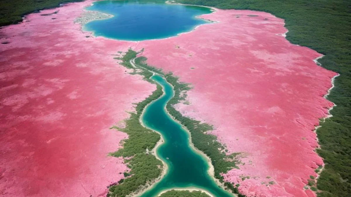 5 Danau Paling Aneh di Dunia, Salah Satunya Bisa Meledak dan Berubah Warna Pink