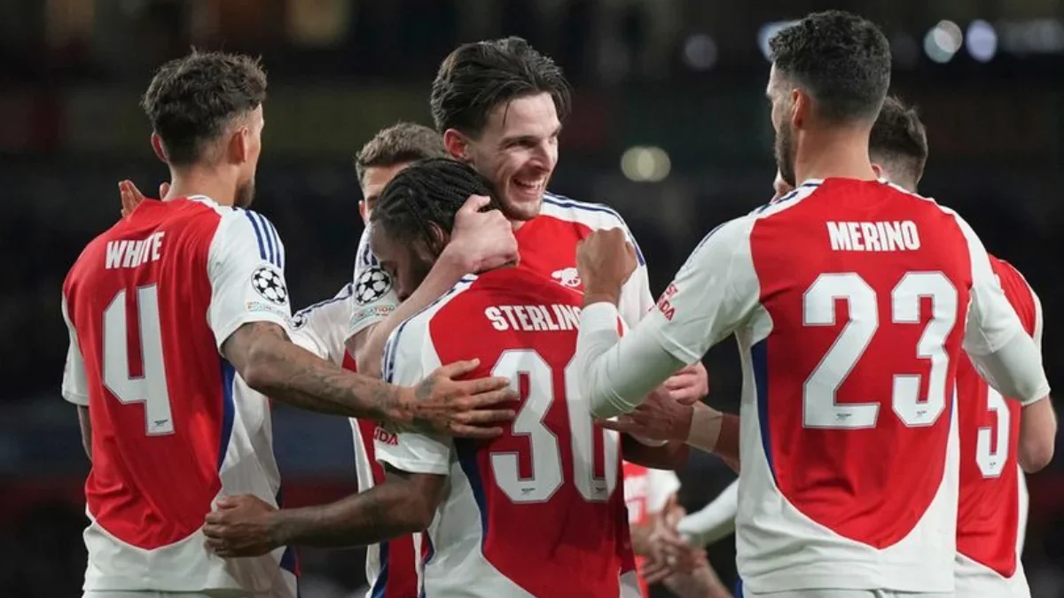 Liga Champions, Hasil pertandingan PSV Eindhoven vs Arsenal, Skor imbang 2-2 (Agg. 9-3)