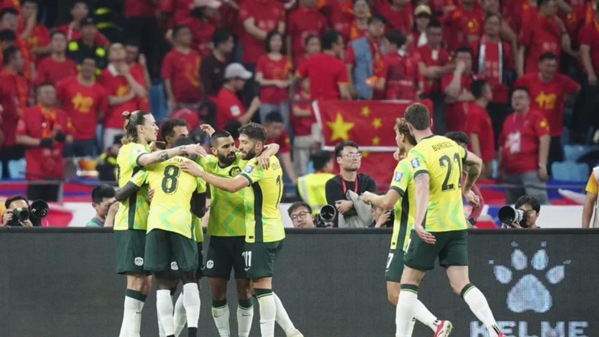 hasil pertandingan Australia vs China,