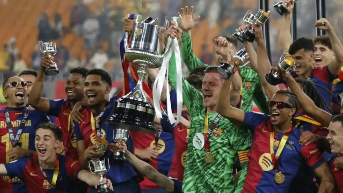 Barcelona juara Copa Del Rey Pino 2024/2025,