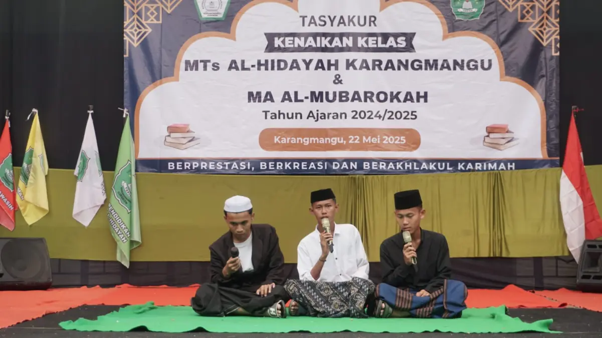 Siswa MA Al-Mubarokah Cirebon Pukau Penonton dengan Fasih Baca Kitab Kuning & Cas-cis-cus Bahasa Inggris