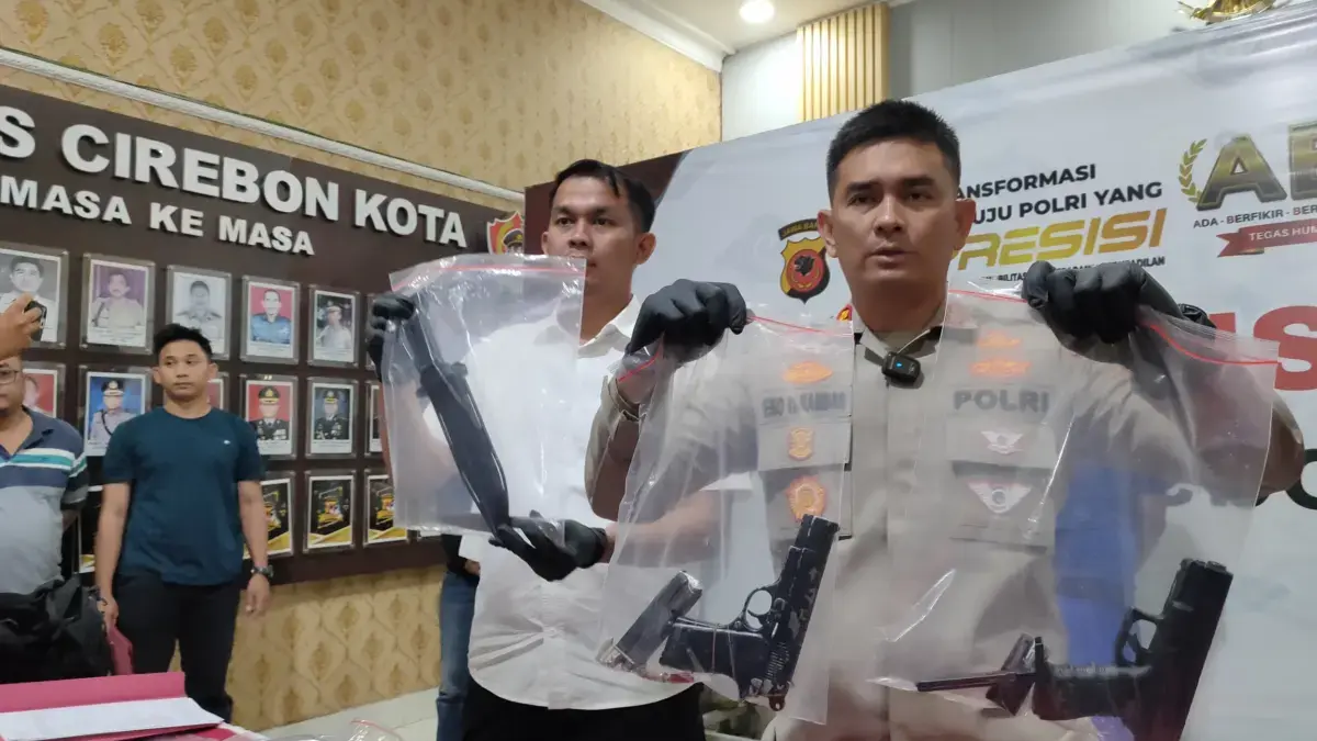 Pria Bersenjata Diamankan Polisi Cirebon Kota, Diduga Hendak Lakukan Curas