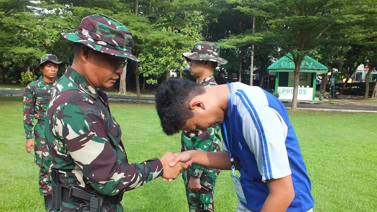 Kodim 0614 Kota Cirebon Gelar Pelatihan Bela Negara bagi Mahasiswa UMADA Cirebon