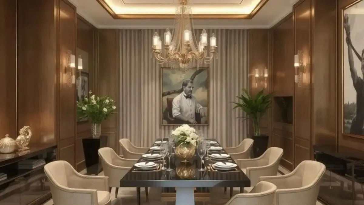Inspirasi Desain Ruang Makan yang Elegan dan Mewah, Ciptakan Moment Dihunian Impian! 