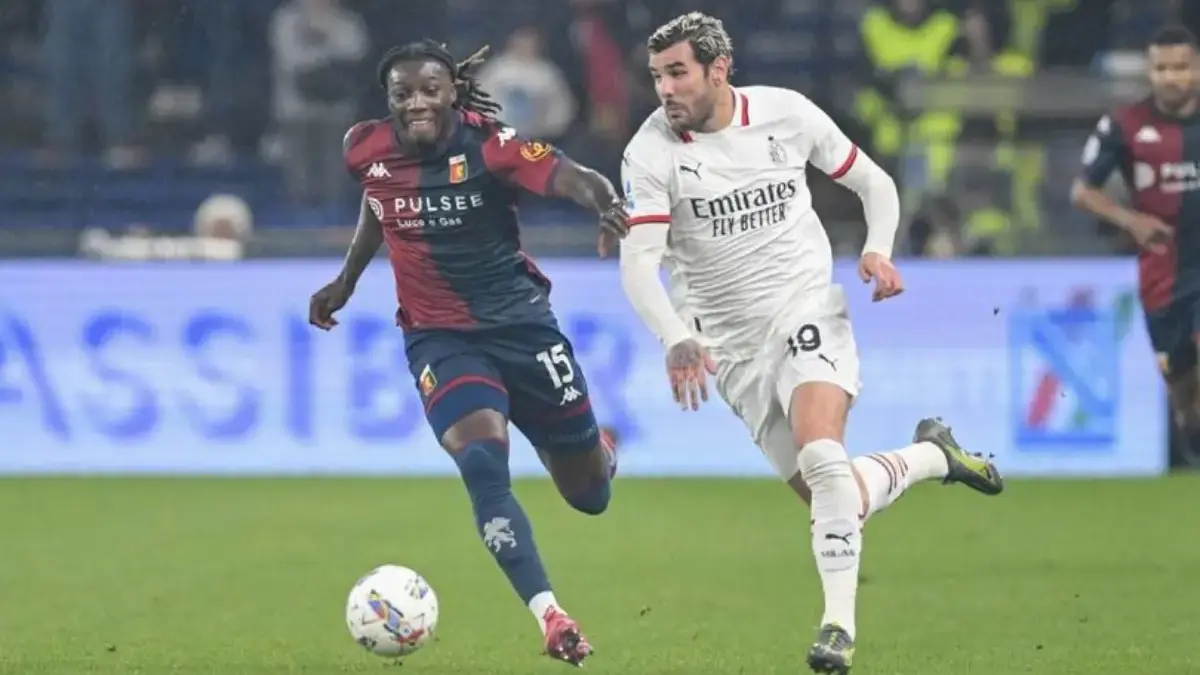 Hasil pertandingan AC Milan vs Genoa