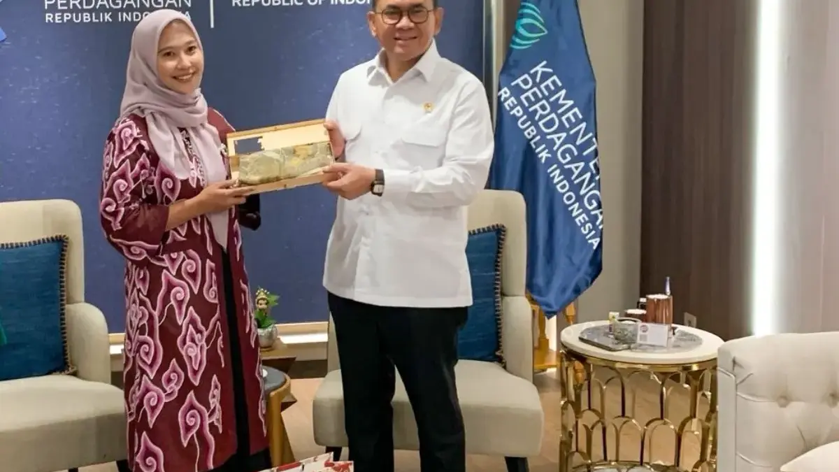 Brand Ecoprint Halal Yumana Asal Cirebon Disambut Menteri Perdagangan, Siap Guncang Pasar Dunia!