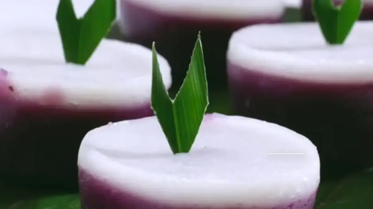 Resep Talam Ubi Ungu, Kue Tradisional dengan Sentuhan Warna Cantik dan Rasa Manis yang Menggoda