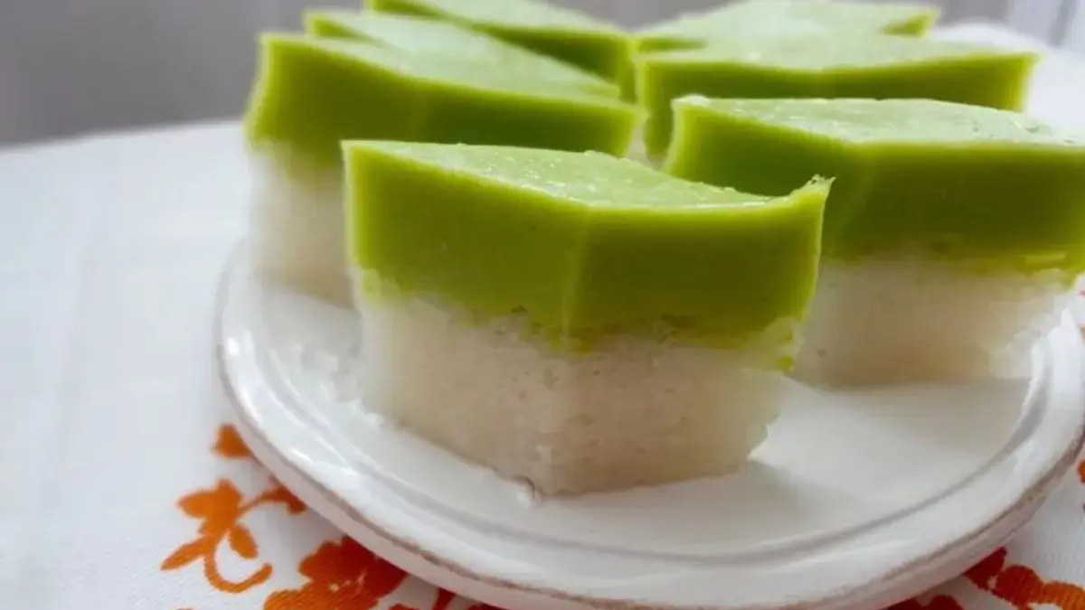 Cara Membuat Kue Talam Pandan Santan yang Legit dan Menyegarkan, Cocok untuk Camilan Keluarga