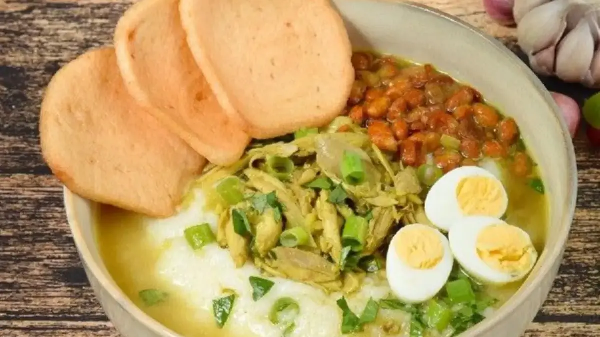 Resep Bubur Ayam Santan, Sarapan Hangat dan Bergizi yang Mudah Dibuat