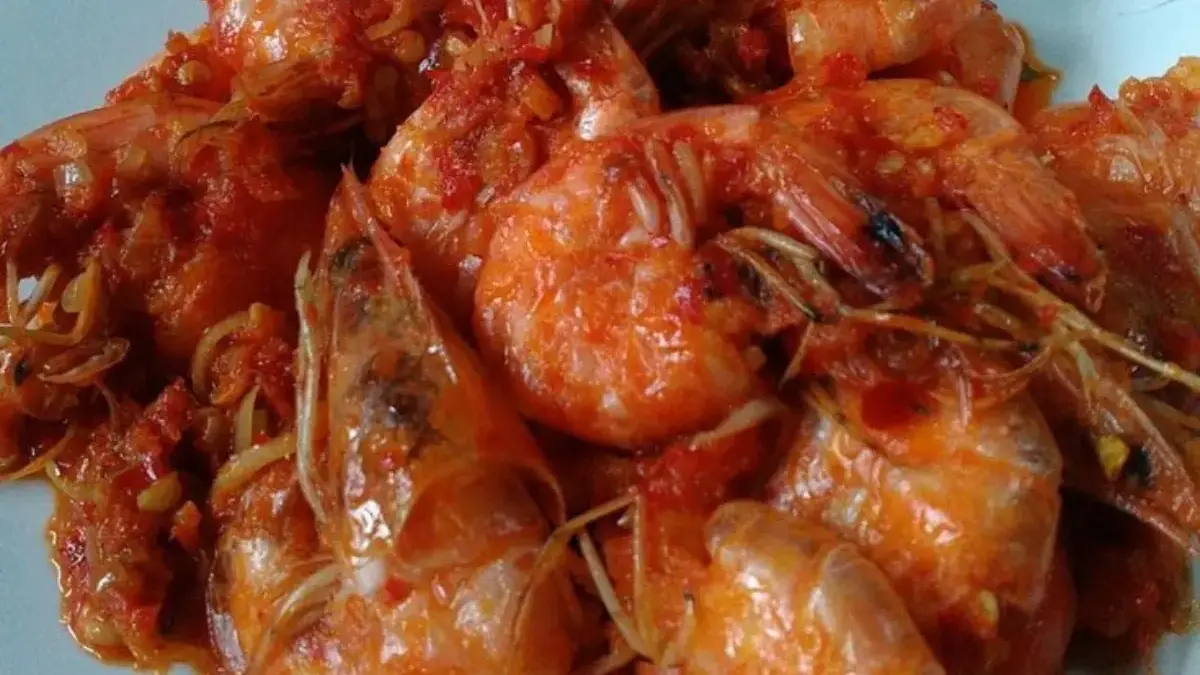 Resep Udang Balado Pedas Nikmat, Bikin Makan Jadi Nambah Terus!