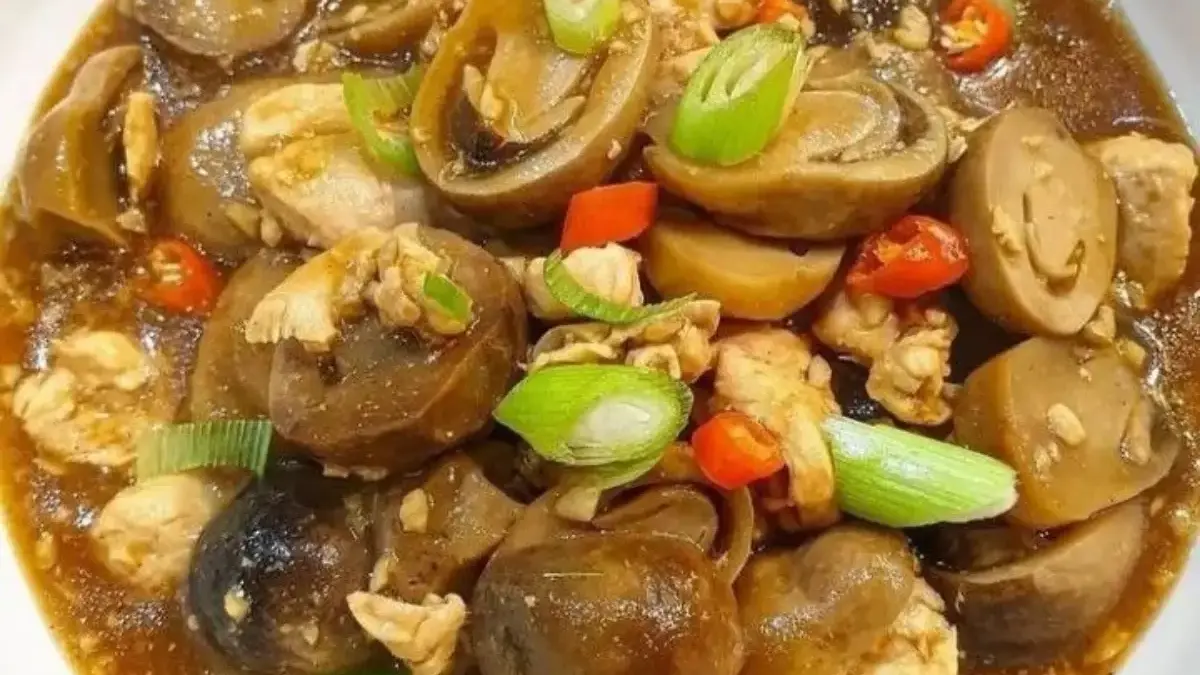 Resep Ayam Cah Jamur Saus Tiram yang Mudah di Buat Sendiri Dirumah