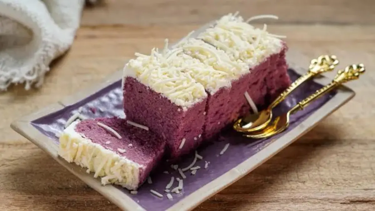 Resep Brownies Ubi Ungu Panggang Keju yang Empuk, Cocok Buat Temen Ngeteh!