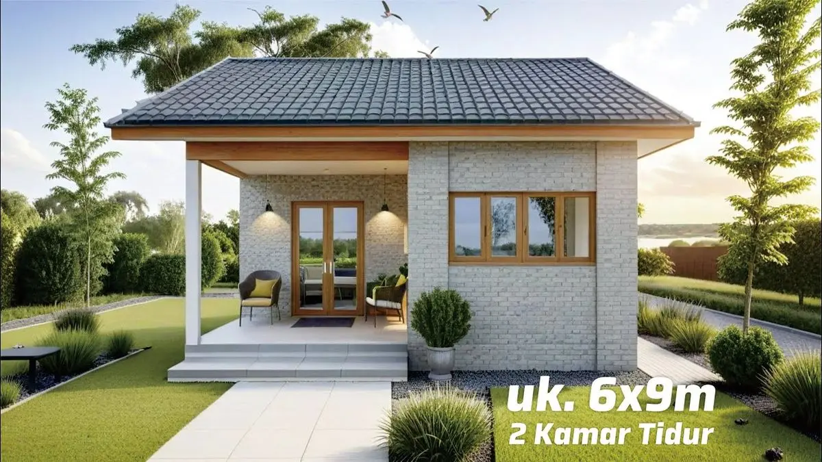 Rumah Mini, Gaya Maksimal! Ide Rumah 6x9 Meter Ini Bisa Jadi Viral