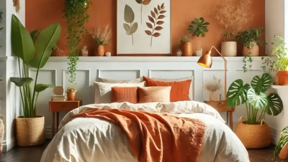 10 Desain Kamar Nuansa Orange Ini Bikin Betah dan Auto Estetik! Nomor 8 Tampilannya Mewah Banget