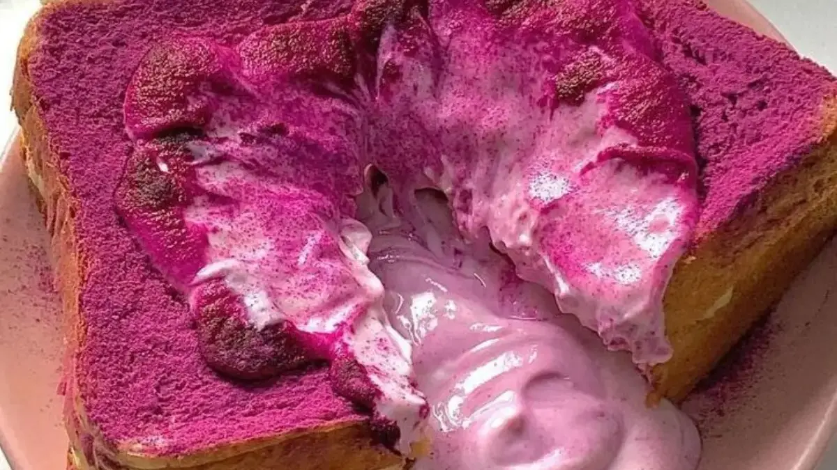 Resep Roti Ubi Ungu dengan Isian Selai Strawberry, Cocok untuk Sarapan Dipagi Hari