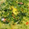 Resep Daun Singkong Tumbuk dengan Bumbu Kacang Pedas yang Lezat dan Nikmat
