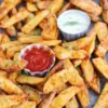 Resep Kentang Goreng Renyah dengan Taburan Bumbu Keju Parmesan