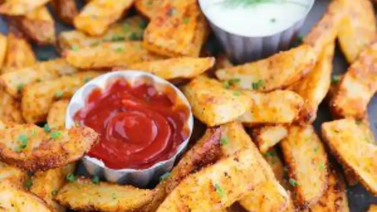 Resep Kentang Goreng Renyah dengan Taburan Bumbu Keju Parmesan
