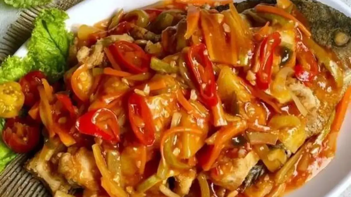 Resep Ikan Mujair Saus Tiram, Simpel tapi Bikin Nagih!