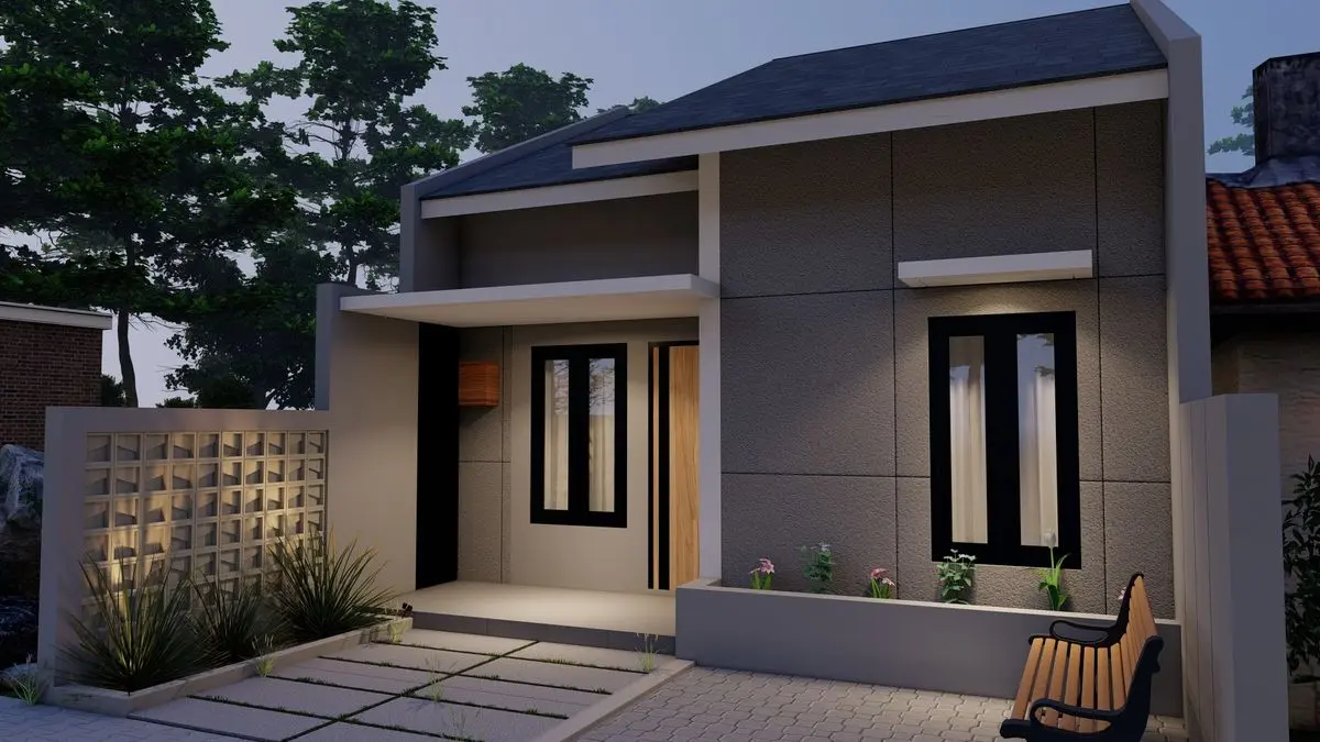 Rumah Minimalis 4x6 dengan Konsep Split Level, Kecil Tapi Terlihat Luas dan Elegan!
