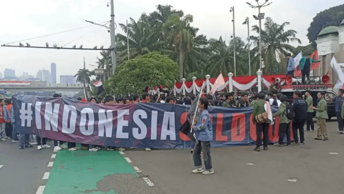 Demo Hari ini di Gedung DPR