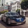 Desain Futuristis pada Mercedes Benz EQS